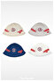 100% Cotton (1-3 Years) Boy's Fisherman Hat ((44-46 cm) - 3