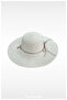 Luxury Straw Wide Brim Solid Color Beach Hat for Women - 3