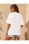 Unisex Journey Printed Oversize T-Shirt Unisex 80% Cotton Boxy Fit Streetwear T-Shirt Thick Textured - 2
