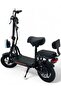 Upgraded scooter with basket and two seats, 48 volts, size 12 - 6