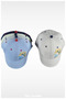 Embroidered Canvas Denim Children's Hat (1-3 Years) (Blue) - 7