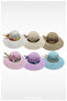 Mercerized Beach Hat with Handle for Women (55-58 cm) - 3