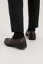 Men's Orthopedic Genuine Leather Shoes Brown - 5