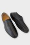Men's Orthopedic Genuine Leather Shoes Black - 4