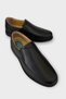 Men's Orthopedic Heel Supported Comfort Thermo Sole Genuine Leather Shoes Black - 2