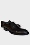 Men's Thermo Sole Genuine Leather Shoes Black - 2