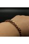 Rope Weave Model Copper Bracelet - 2