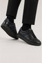 Men's Sneaker Genuine Men's Leather Shoes Black - 3