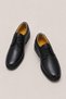 Men's Orthopedic Genuine Leather Shoes Black - 4