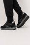 Men's Orthopedic Skin Thermo Sole Sports Shoes Black-Smoked - 2