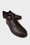 Men's Smart Lace-Up Genuine Leather Shoes Brown - 2