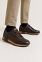 Men's Thermo Sole Genuine Leather Shoes Brown