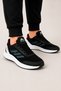 Men's Faylon Sole Lace-Up Sports Shoes Black - Petrol