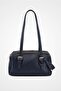 Como Double Compartment Zippered Women's Shoulder Bag - 2