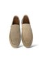 Men's Nubuck Genuine Leather Shoes Beige - 2
