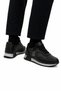 Men's Thermo Sole Genuine Leather Shoes Black - 2