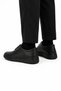 Men's Orthopedic Heel Supported Comfort Genuine Leather Shoes Black - 3