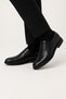 Men's Eva Sole Genuine Leather Shoes Black - 5