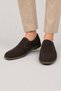 Men's Orthopedic Nubuck Genuine Leather Shoes Brown - 2