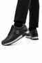 Men's Thermo Sole Genuine Leather Shoes Dark Blue - 3