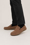 Men's Sandal Model with Bendable Sole Genuine Leather Shoes Vi̇zon - 4