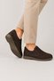 Men's Orthopedic Nubuck Genuine Leather Shoes Brown - 4
