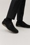 Men's Sandal Model Bendable Sole Genuine Leather Shoes Black - 2