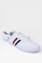 Men's Thermo Sole Skin Sports Shoes White - Red - 2