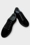 Men's Genuine Leather Shoes Black - 3