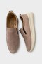 Men's Orthopedic Summer Genuine Leather Shoes Beige - 6