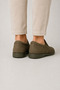 Men's Orthopedic Nubuck Genuine Leather Shoes Beige - 4
