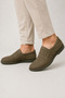 Men's Orthopedic Nubuck Genuine Leather Shoes Beige - 3