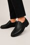 Men's Orthopedic Genuine Leather Shoes Black