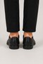 Men's Orthopedic Genuine Leather Shoes Black - 5