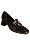 N2549 Genuine Leather Heeled Loafer Shoes - 2