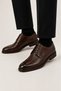 Men's Eva Sole Genuine Leather Shoes Brown - 4