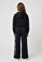 Girls' Two-Thread Hooded Sweatshirt and Wide-Leg Sweatpants Set - 4