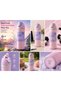 FreeSip Insulated Stainless Steel Water Bottle with Straw for Sports, Travel, and School BPA-Free Sports Water Bottle, 24 oz, Pink & Lavender - 6