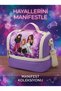 Girl's Primary School Orthopedic 3-Piece Set Pen Holder Lunch Bag 3 Compartments Ice Cream - 7