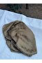 Hijab Cotton Soft Textured Zig Sag Pattern Jacquard Shawl Oil Green - 5
