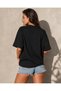 Unisex Rough Leopard Printed Oversize T-Shirt Unisex 80% Cotton Boxy Fit Streetwear T-Shirt Thick Textured - 3