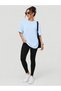 100% Cotton Oversize Fit Crew Neck T-Shirt / T-Shirt and Microfiber Lycra Tight-Fitting Leggings in One