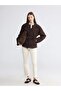 Double-Breasted Collar Women's Cashmere Coat (W6) - 2