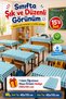 Duck Fabric Tablecloth Set of 15 – Available in Different Sizes and Colors, Stain-Resistant, Liquid-Repellent + Teacher's Desk Cover Gift - 3