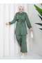 Loyşo Modal Double Set Khaki - 4