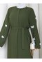 Suna Dress Dark Khaki - 2