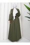 Çi̇ğdem Dress Dark Khaki