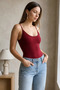Calia Women's Bamboo Rope Strap Tank Top - 3