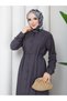 فستان ساري مدخن - 5