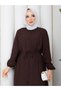 طقم سانيم المزدوج باللون البني - 3